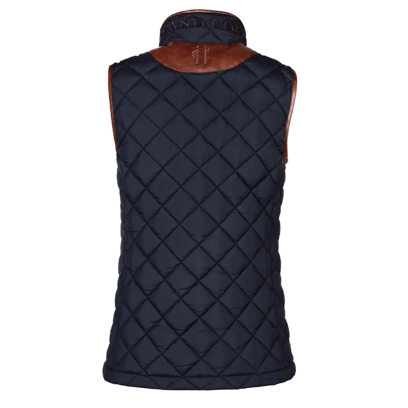 Holland Cooper Country Quilted Gilet - Ink Navy-5